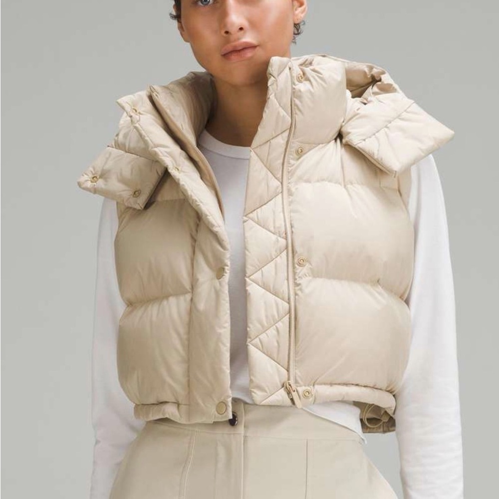 Lululemon Super-Cropped Wunderpuff Vest